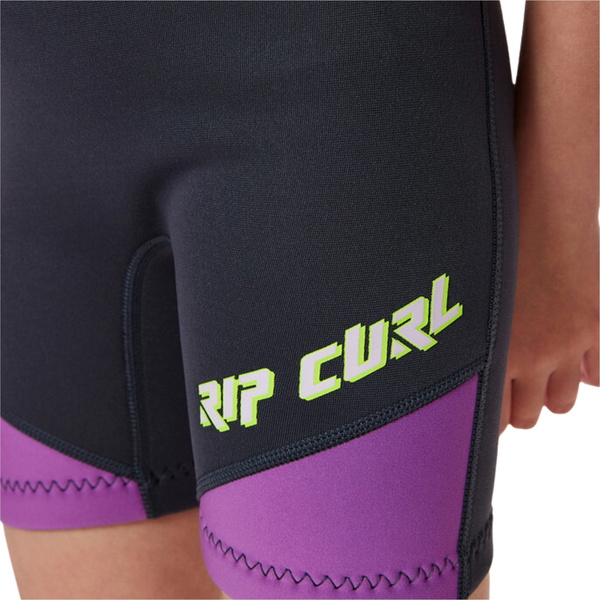 2026 Rip Curl Groms Omega 1.5mm Back Zip Traje De Primavera Neopreno 000TSP - Purple